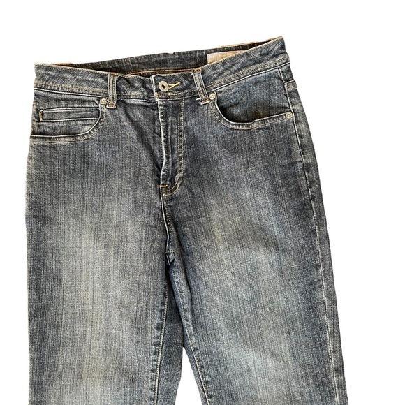 Chico's High Rise Straight Leg Jeans Size: 0 (4) - Picture 7 of 8